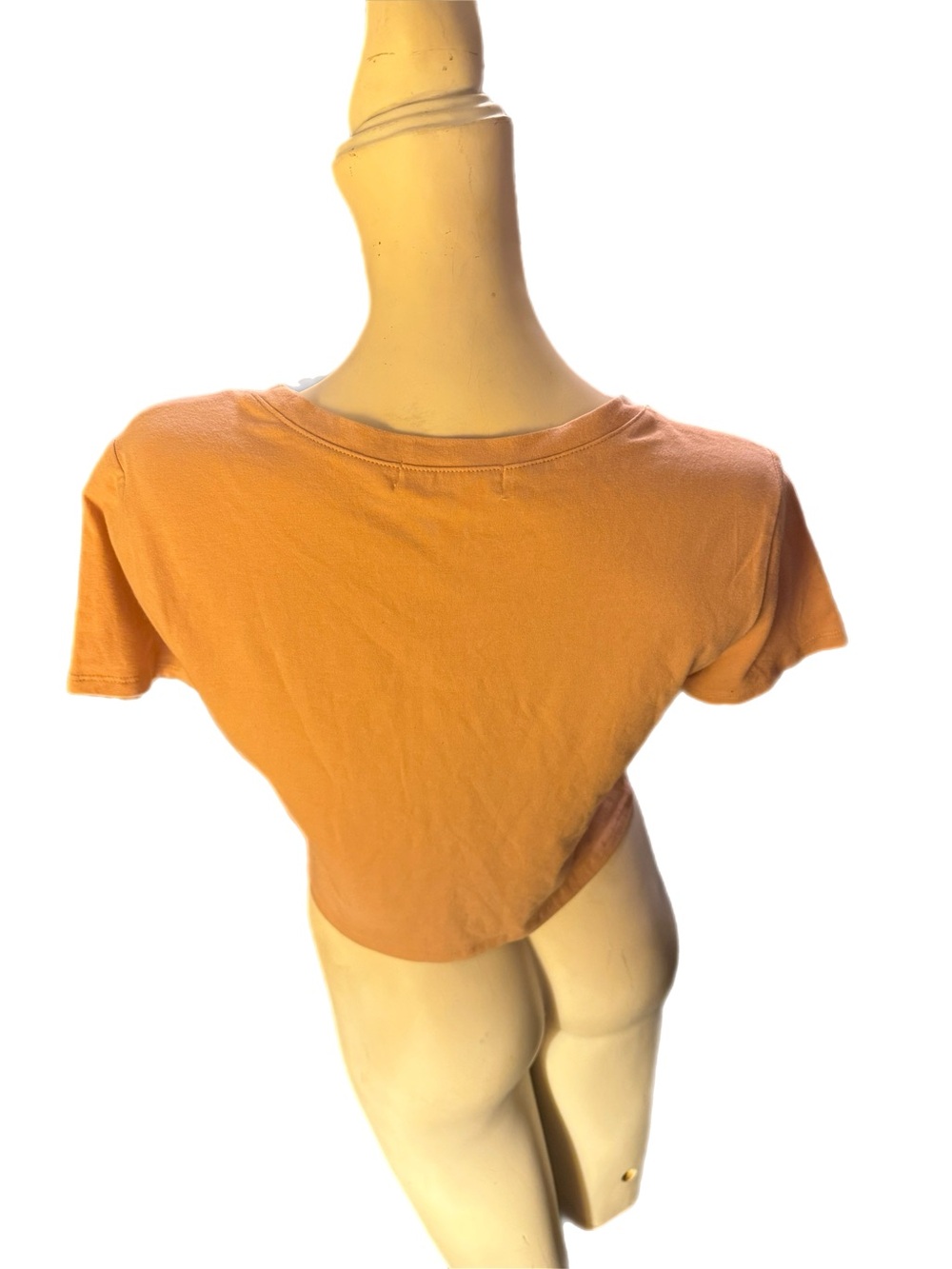 Sugar Moon NWT Dog Graphic Crop Tee Dusty Rose Pink Bow | Size XL - Picture 4 of 6